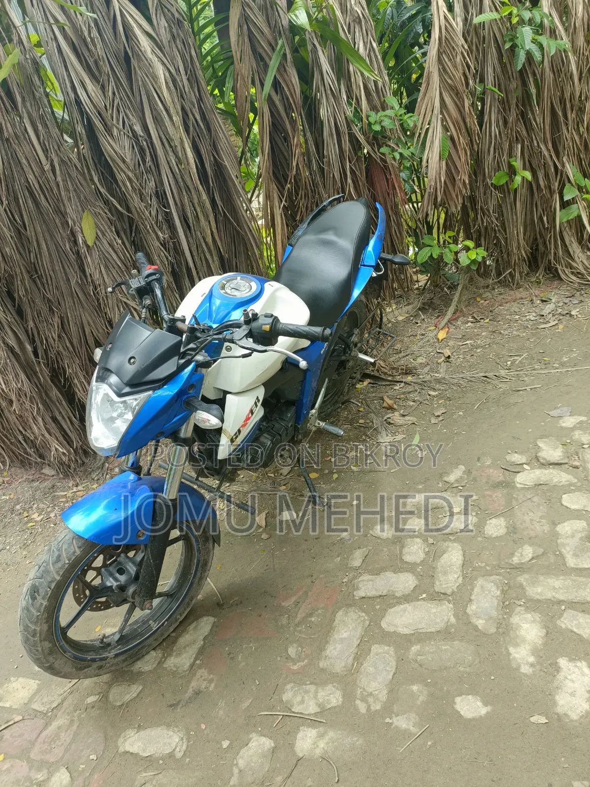 Suzuki Gixxer Monotone 2019 Blue