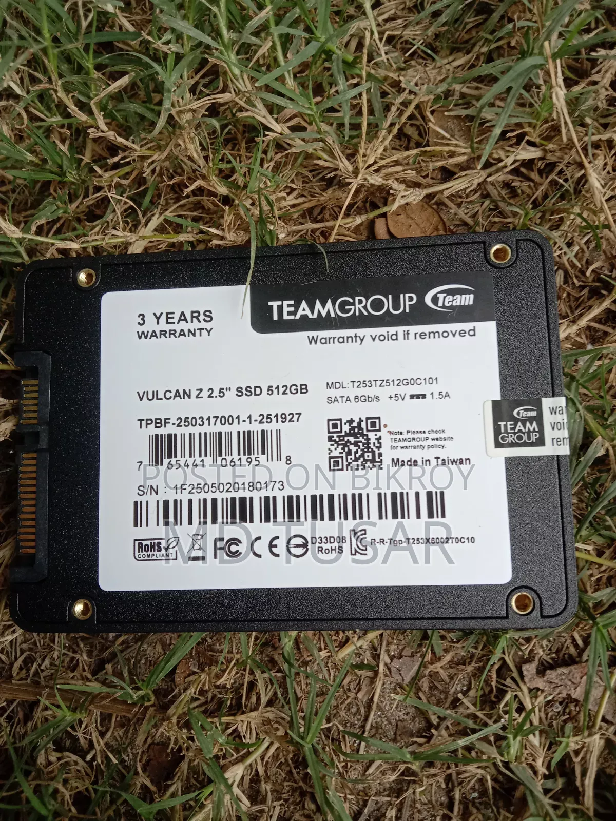500GB SATA SSD