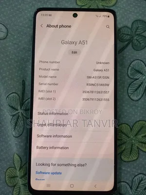 Samsung Galaxy A51 5G 128 GB Blue