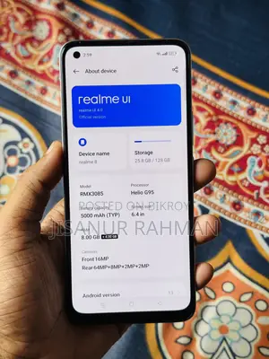 Realme 8 5G 128 GB Silver
