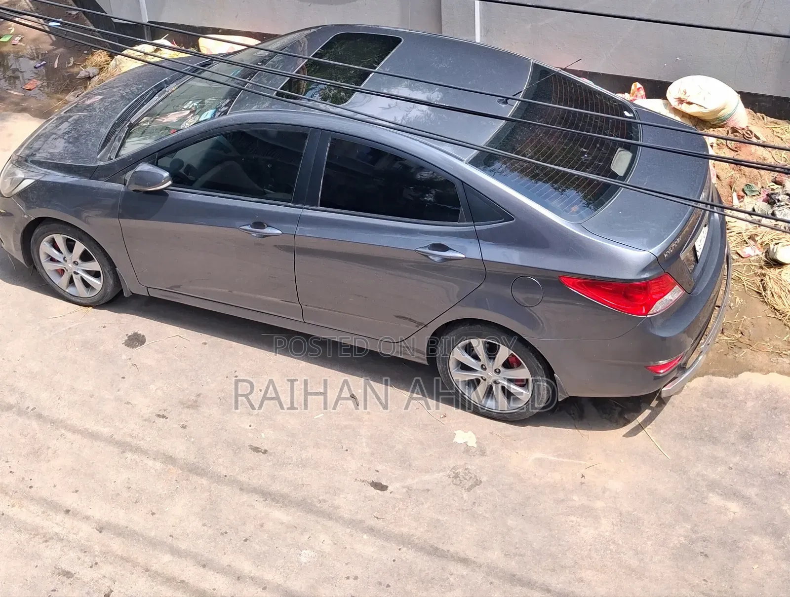 Hyundai Accent 2012 Gray