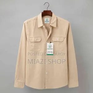 Long Sleeve Double Pocket Shirt