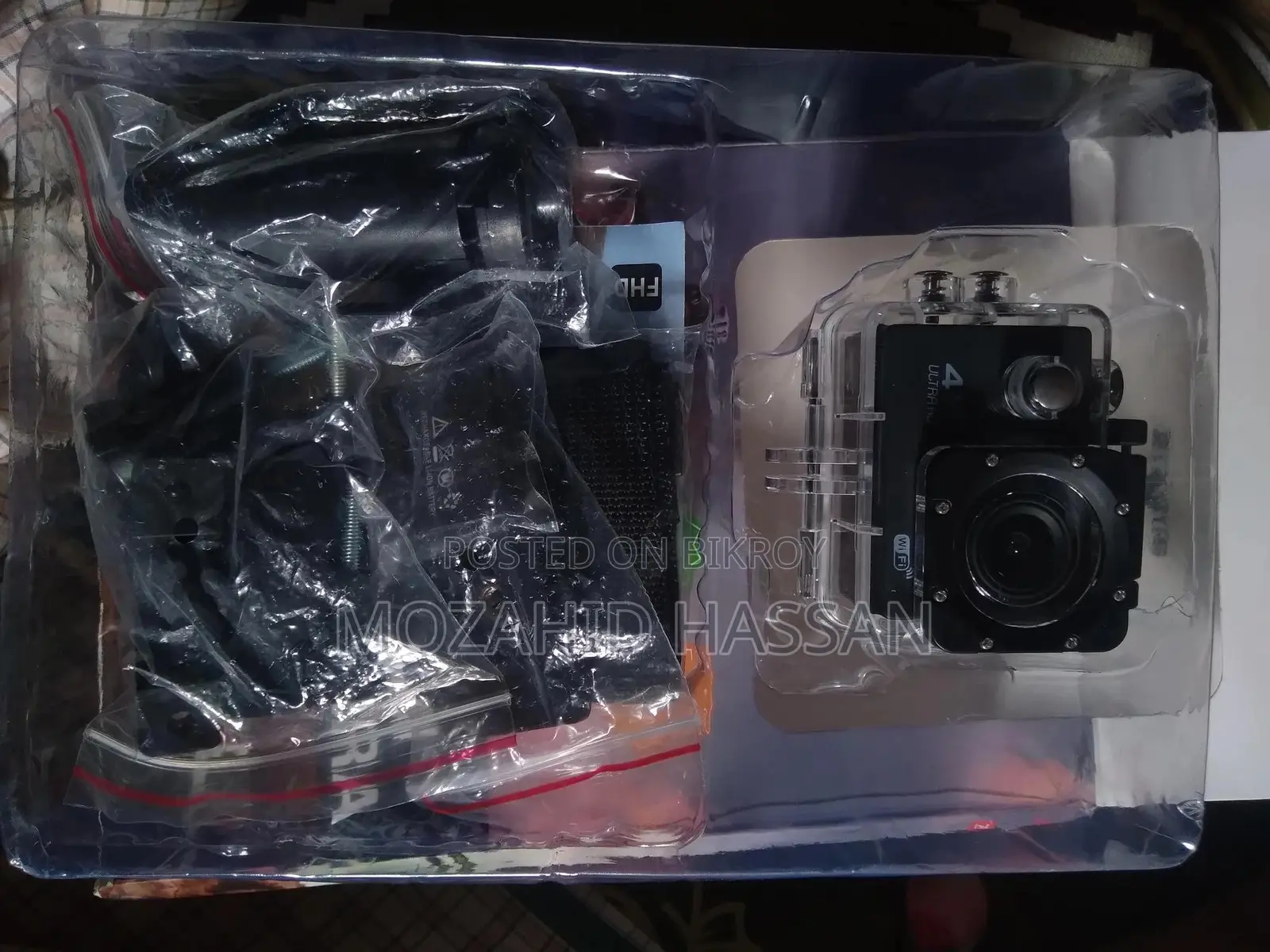 Brand New Ultra HD Action Camera With 170 Degree Wide Angle and Waterproof