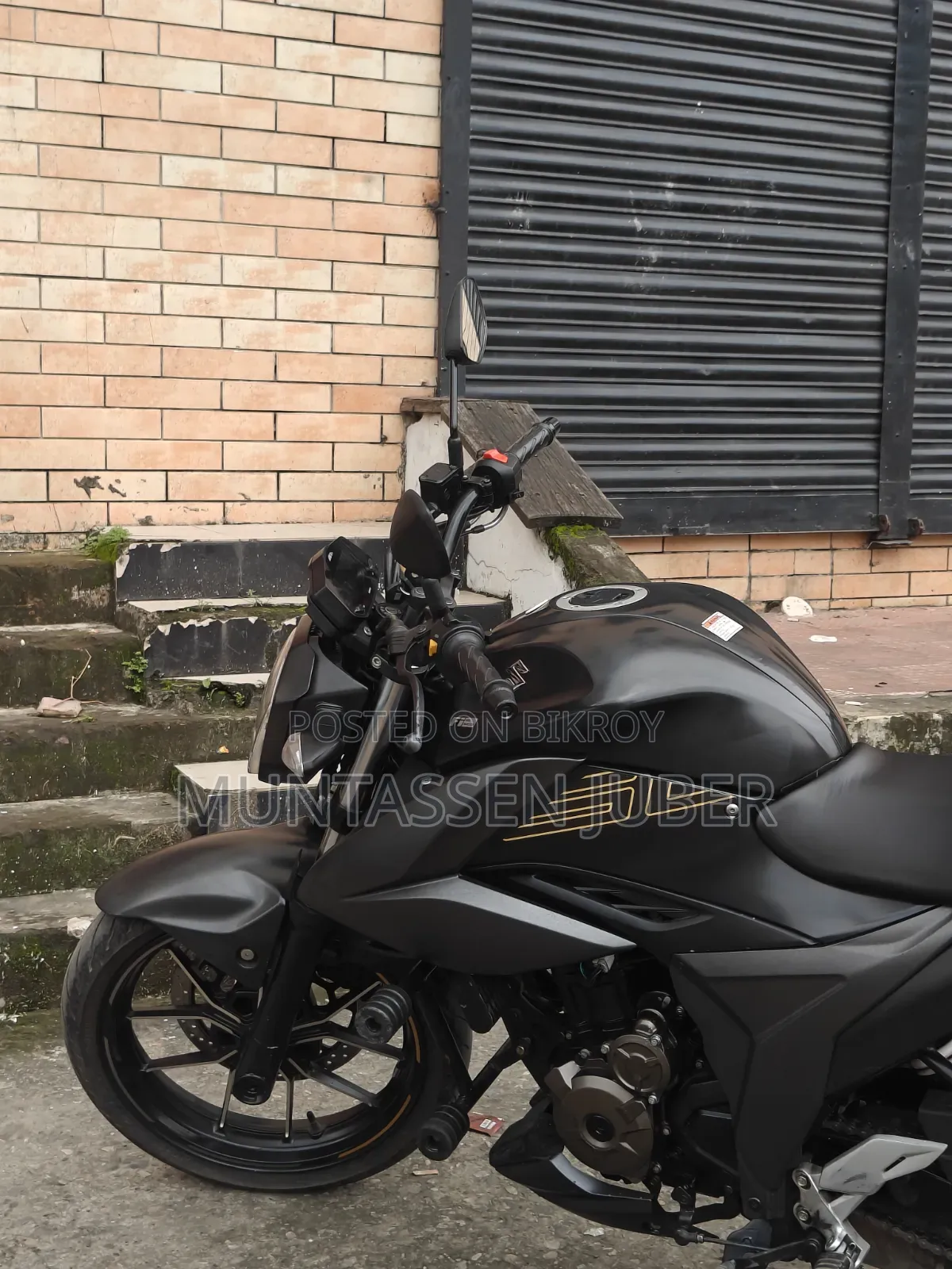 Suzuki Gixxer 250 2024 Black