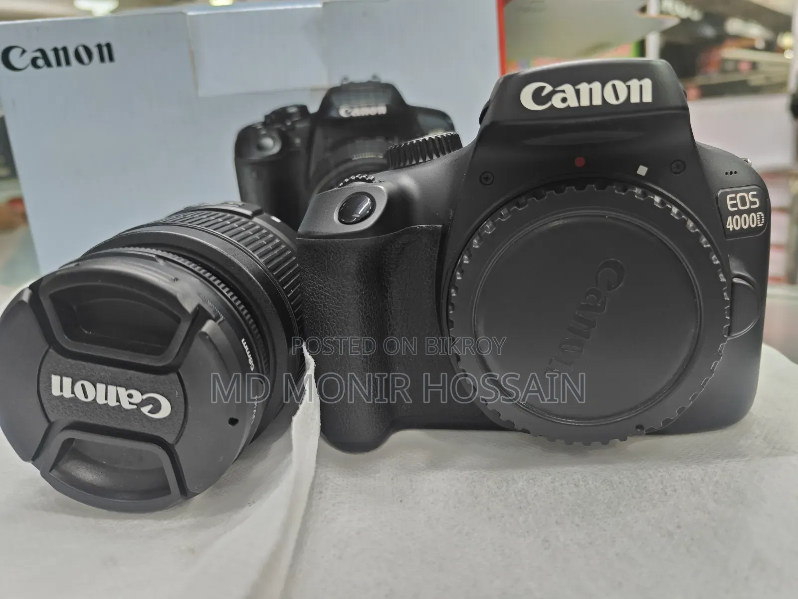 Canon 4000D 18-55 mm (Very lightly used)