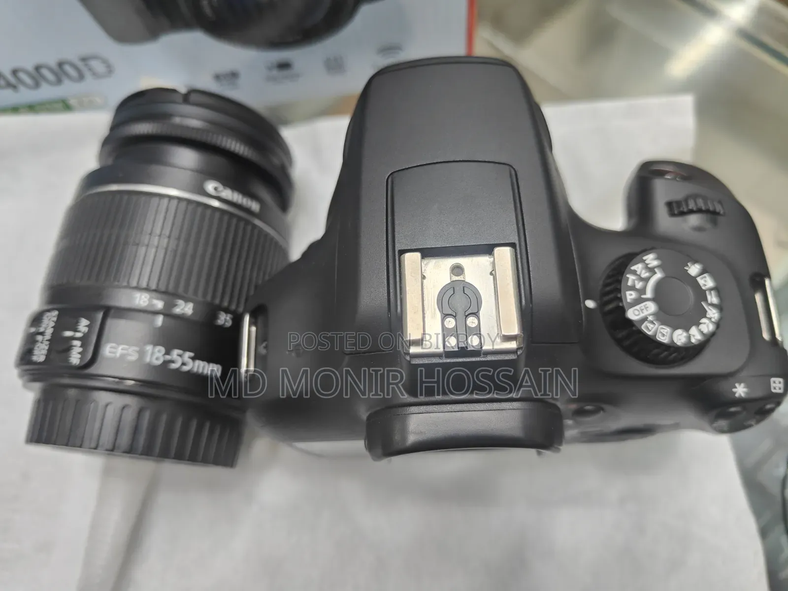 Canon 4000D 18-55 mm (Very lightly used)