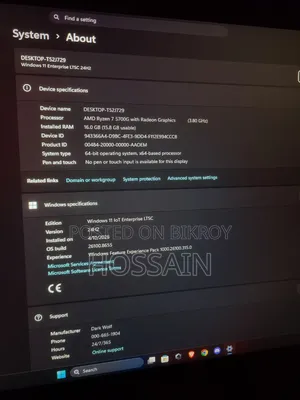New Desktop Computer Asus 32GB AMD Ryzen 7 SSD 1T