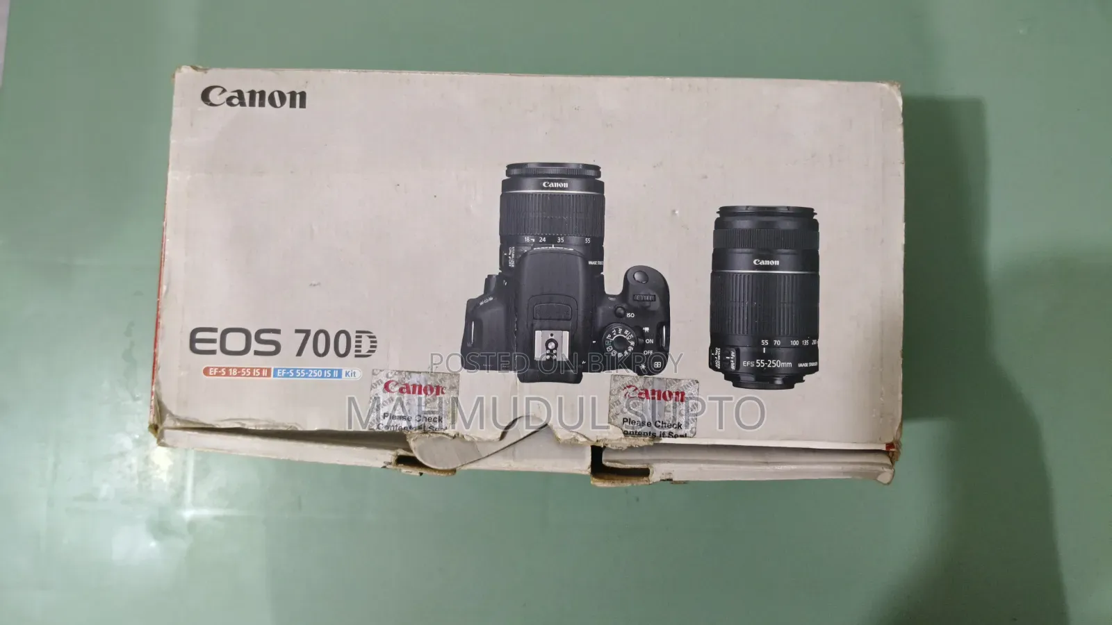 DSLR- Canon 700d