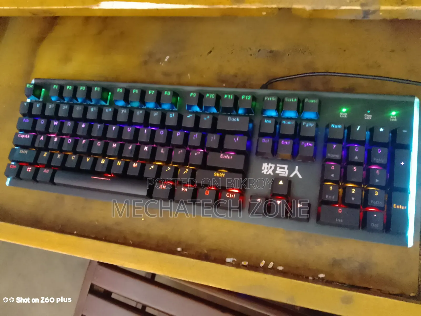 RGB Gaming Mechanical Keyboard (Blue Switch)