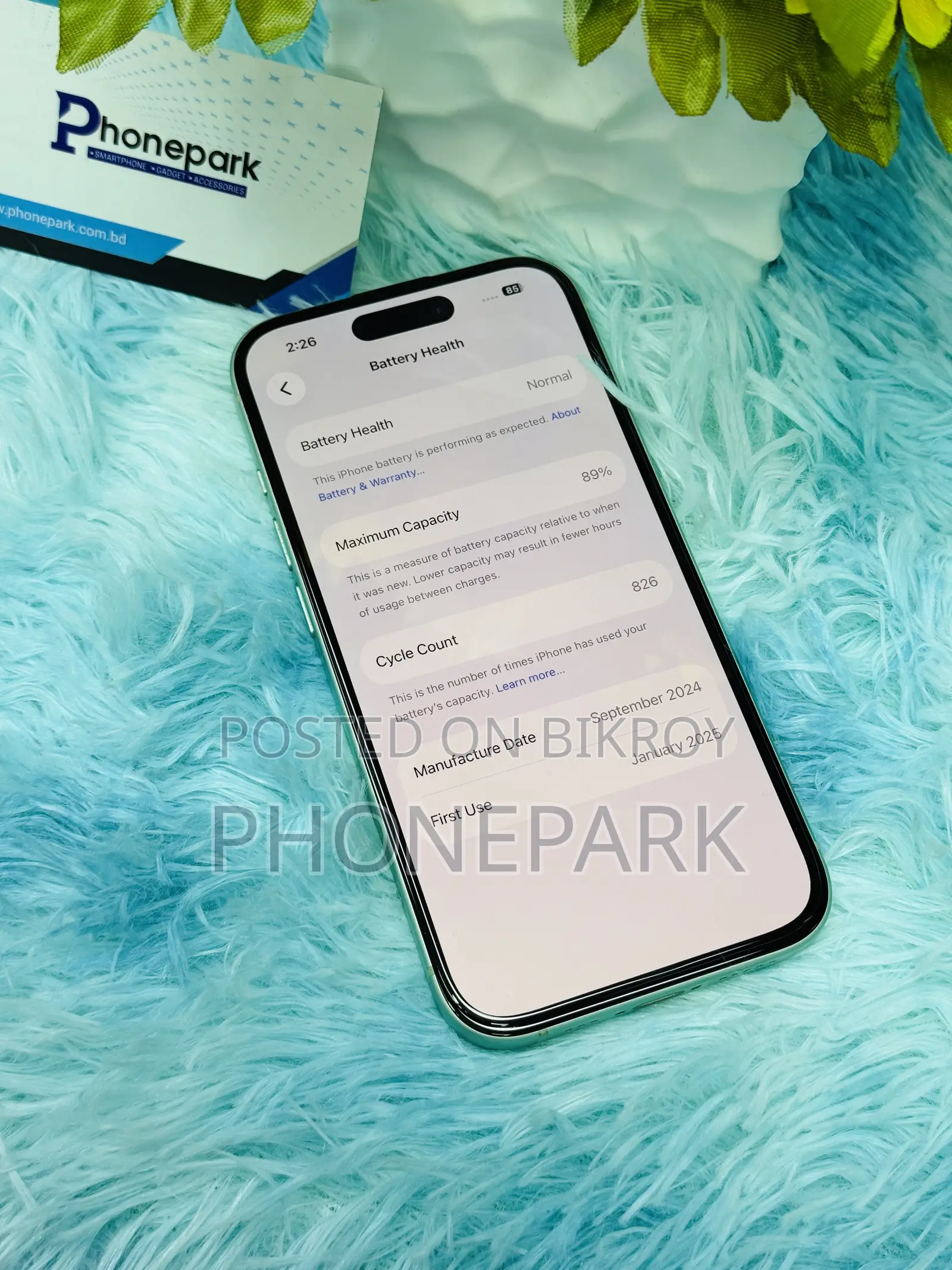Apple iPhone 15 128 GB Green