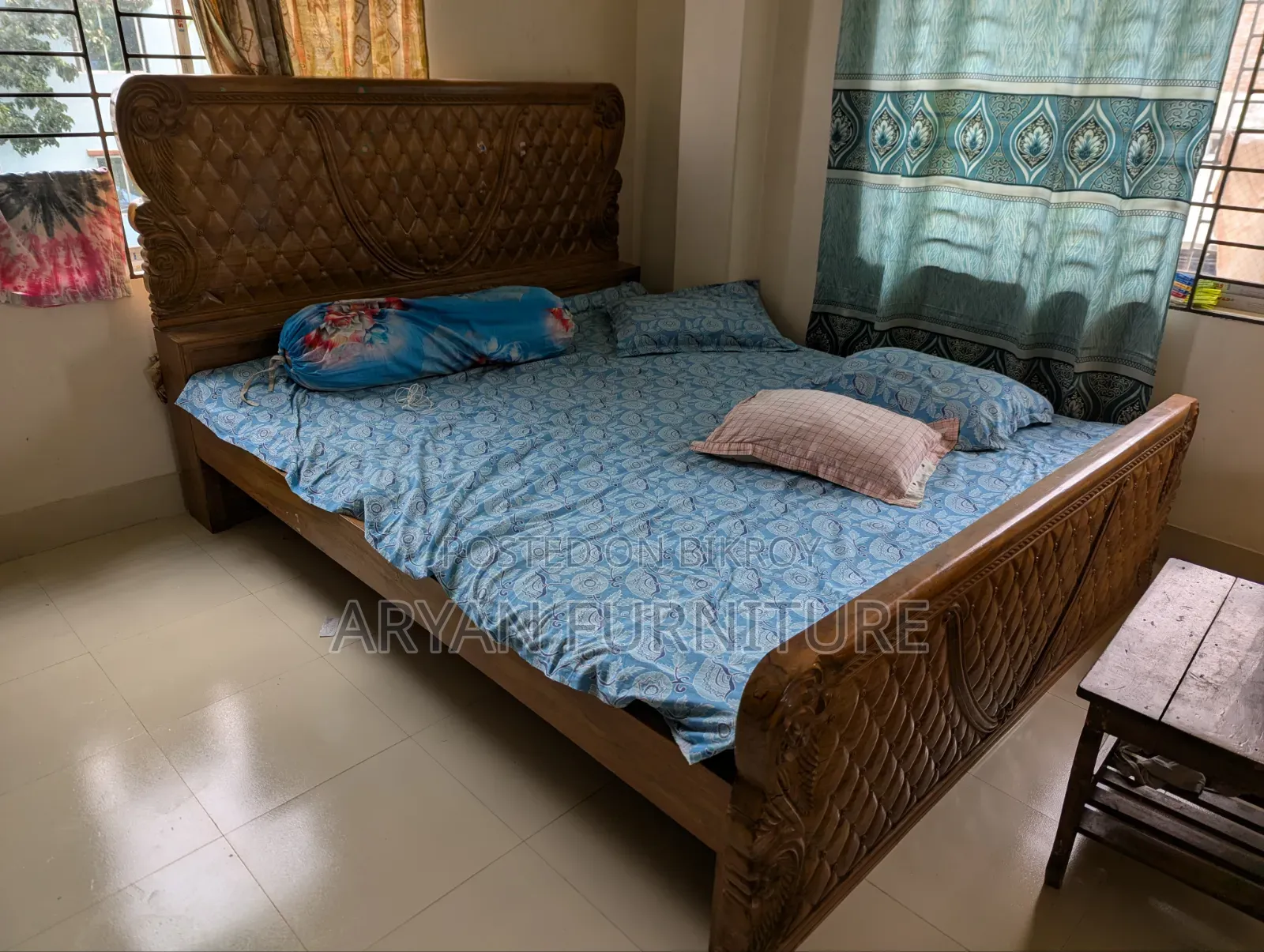 Segun Wood New Bedroom Set Condition Fixed Price