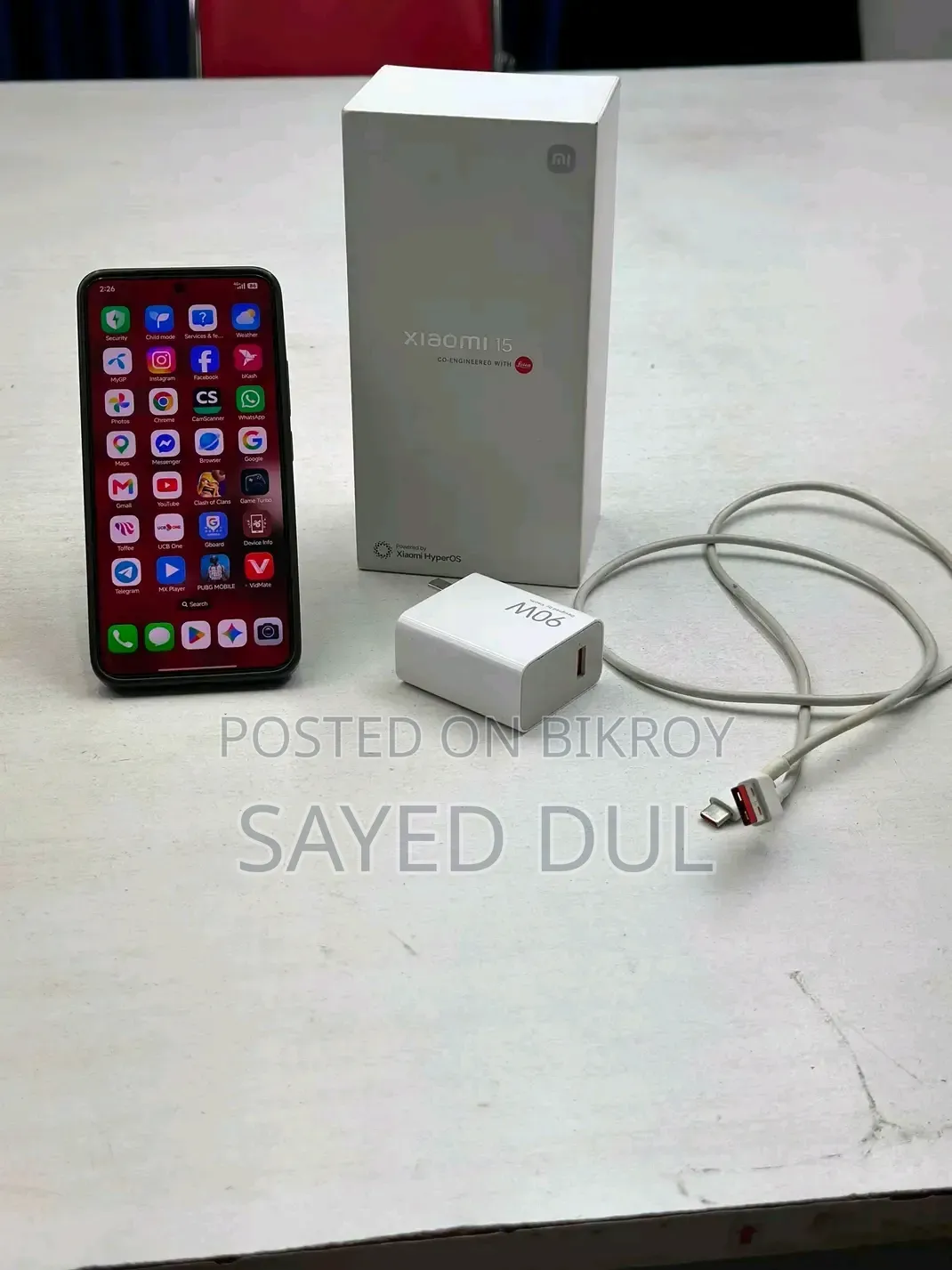 Xiaomi 15 256 GB Black
