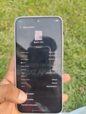 Samsung Galaxy A35 128 GB White