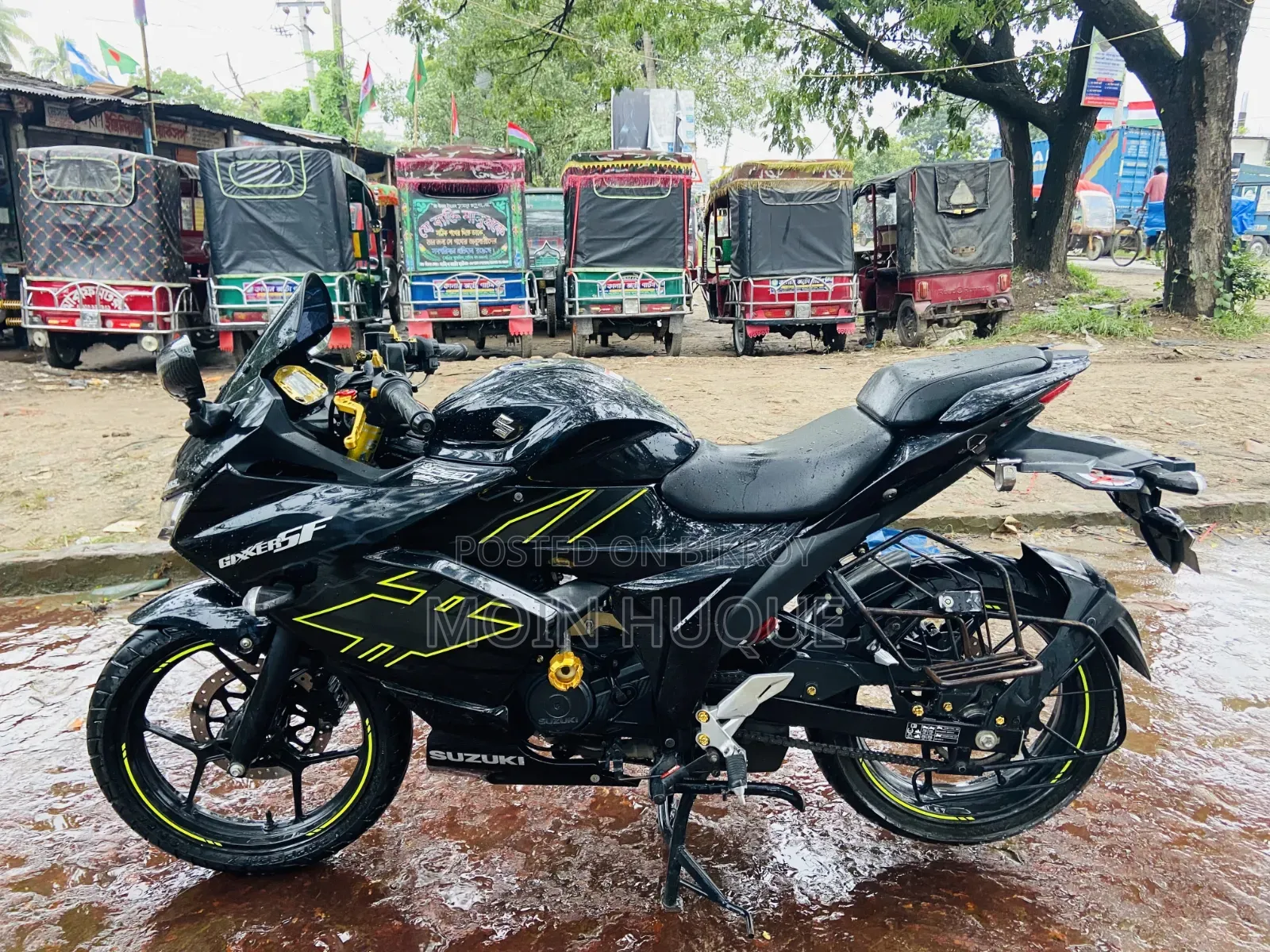New Suzuki Gixxer SF 2024 Black
