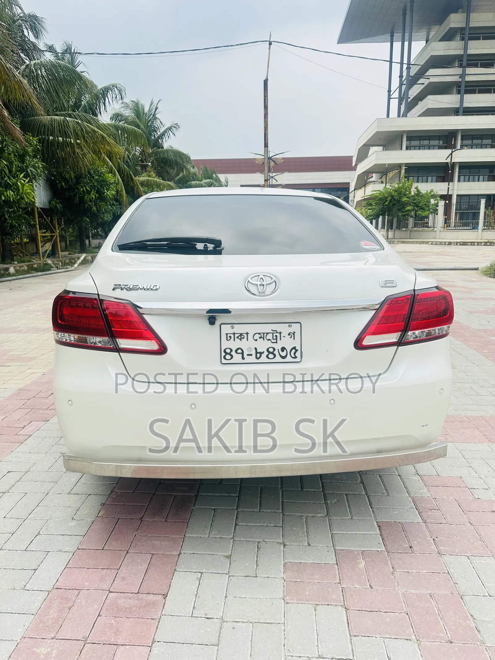 টয়োটা প্রিমিয়ো ২০২০ পার্ল