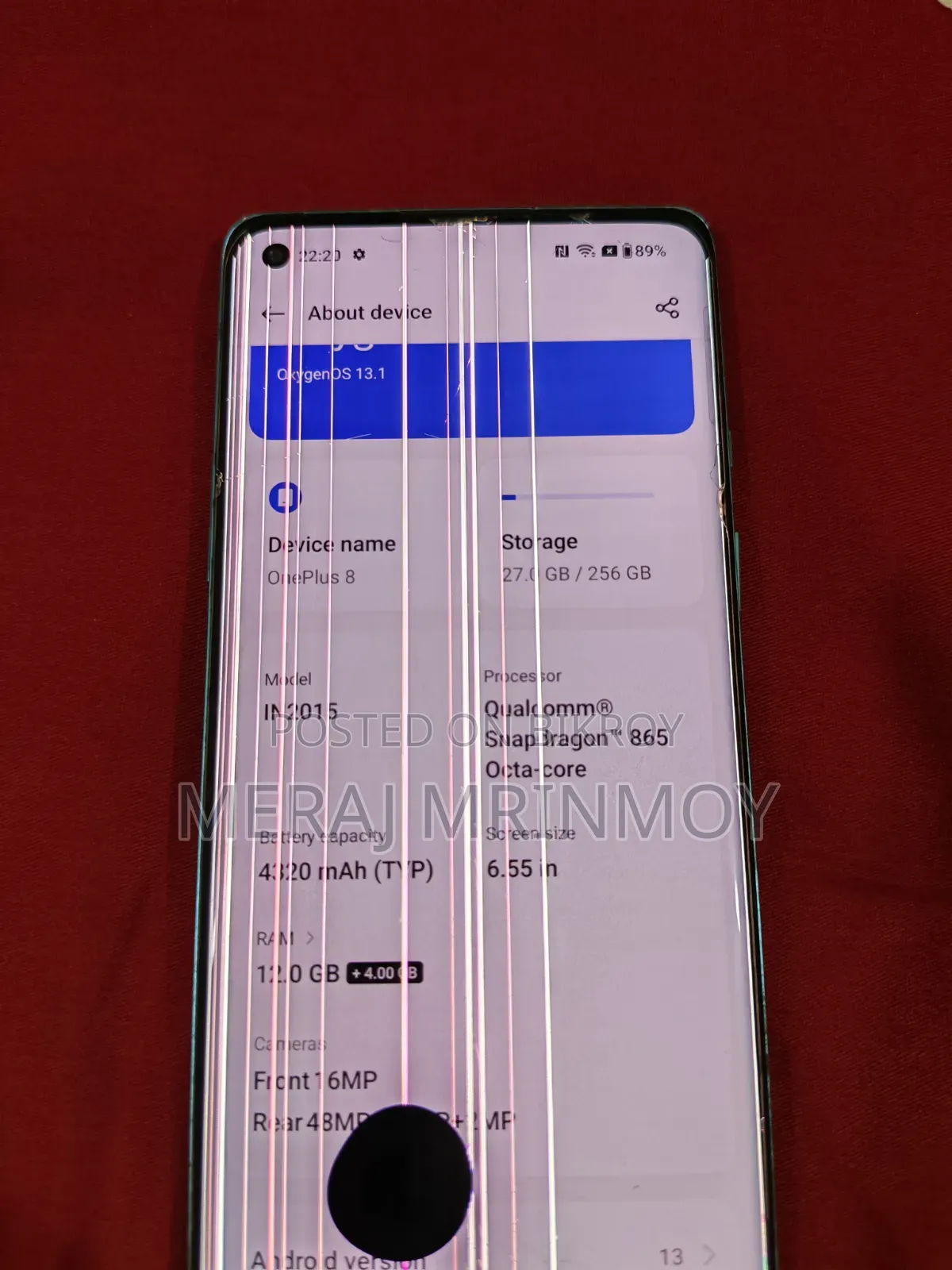 OnePlus 8 256 GB Blue