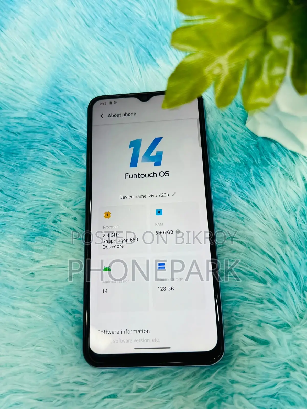 Vivo Y22s 128 GB Blue