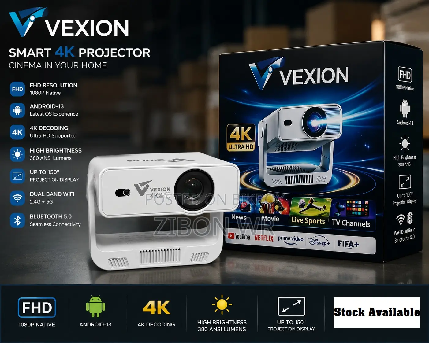Fhd Android Projector