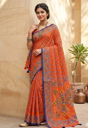 Tangail Batik Sharee