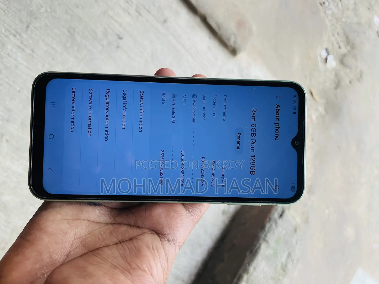 Samsung Galaxy A14 64 GB Green