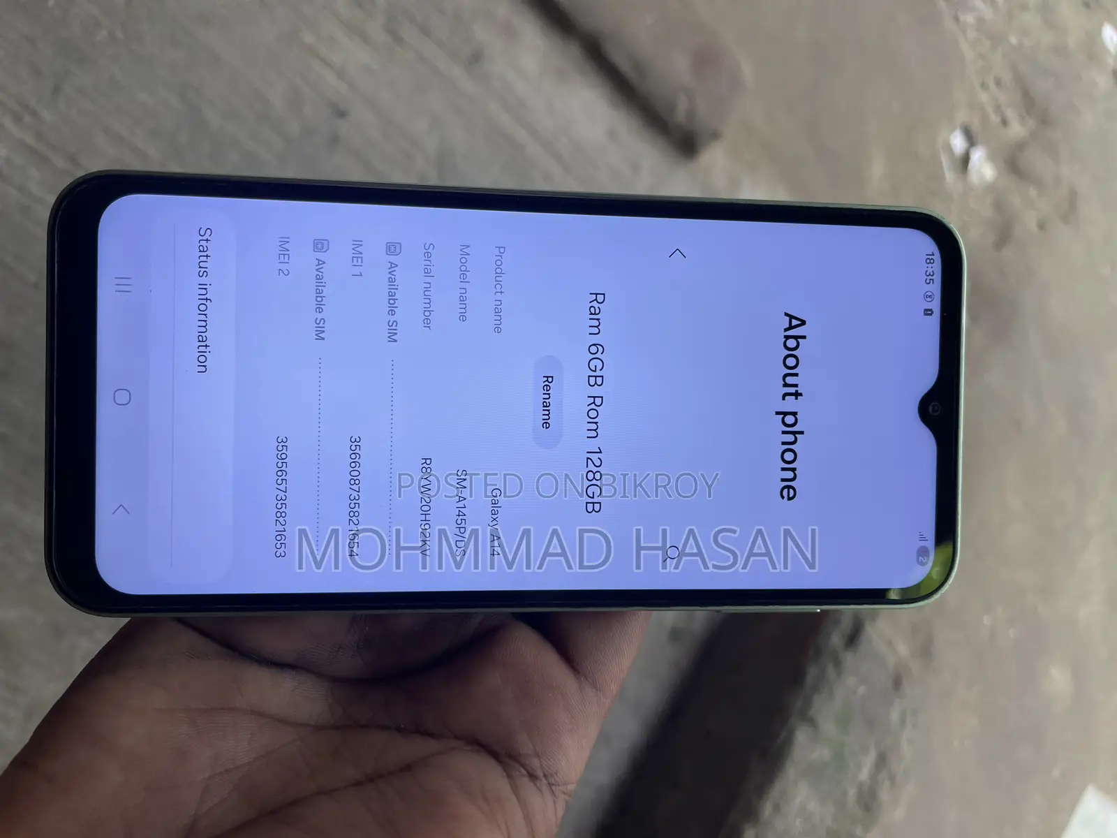 Samsung Galaxy A14 64 GB Green
