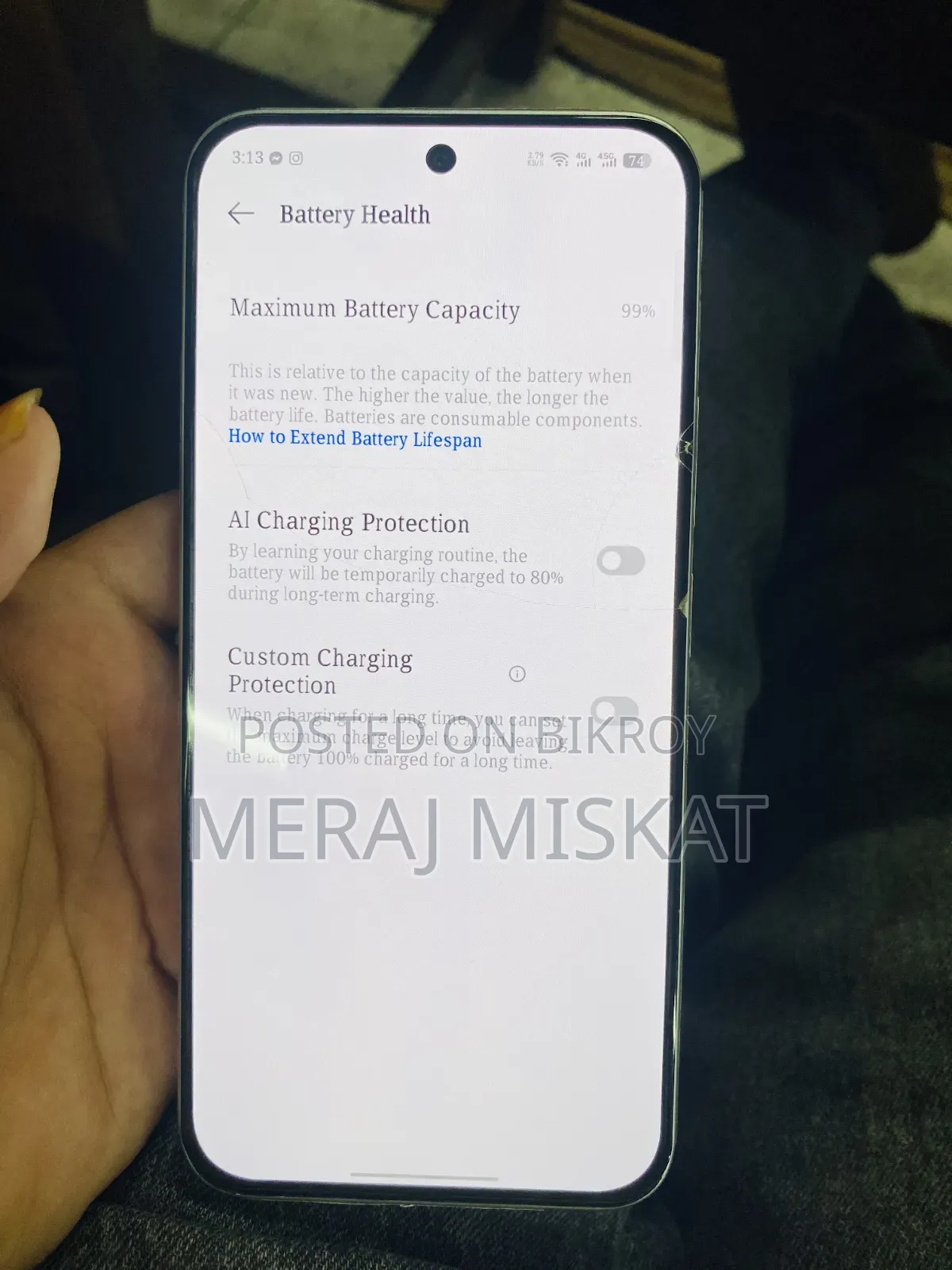 Infinix Hot 60 Pro 128 GB White