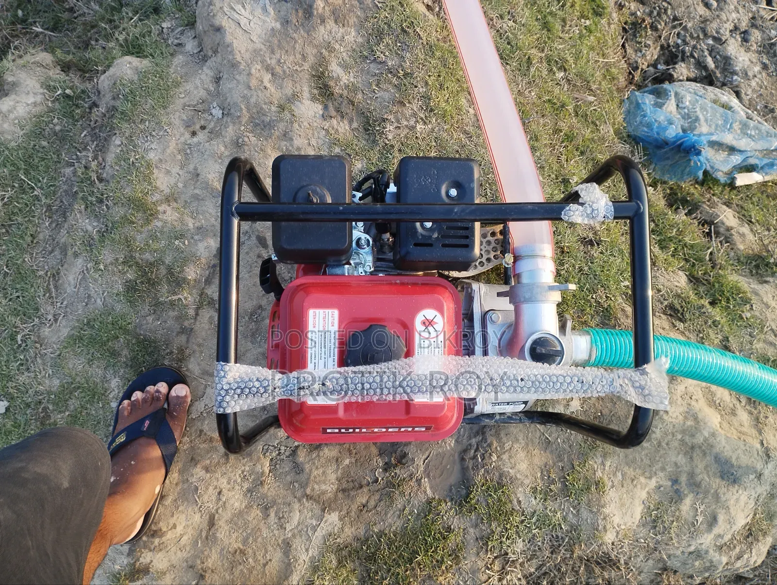 Builders, Wp20 মডেলের পানি সেচ মেশিন। (Water Pump)