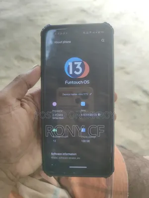 Vivo Y75 128 GB Black