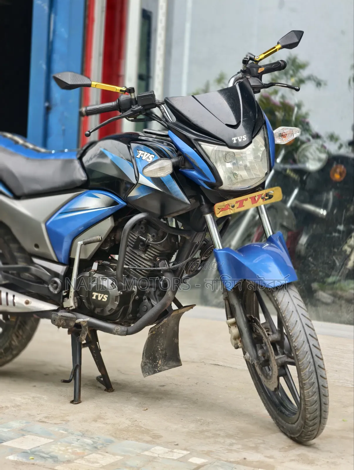 TVS Stryker 125 2023 Blue