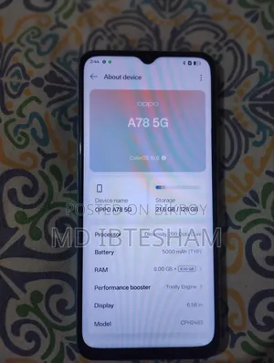 Oppo A78 5G 128 GB Blue