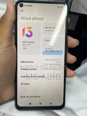 Xiaomi Redmi Note 9 128 GB Red