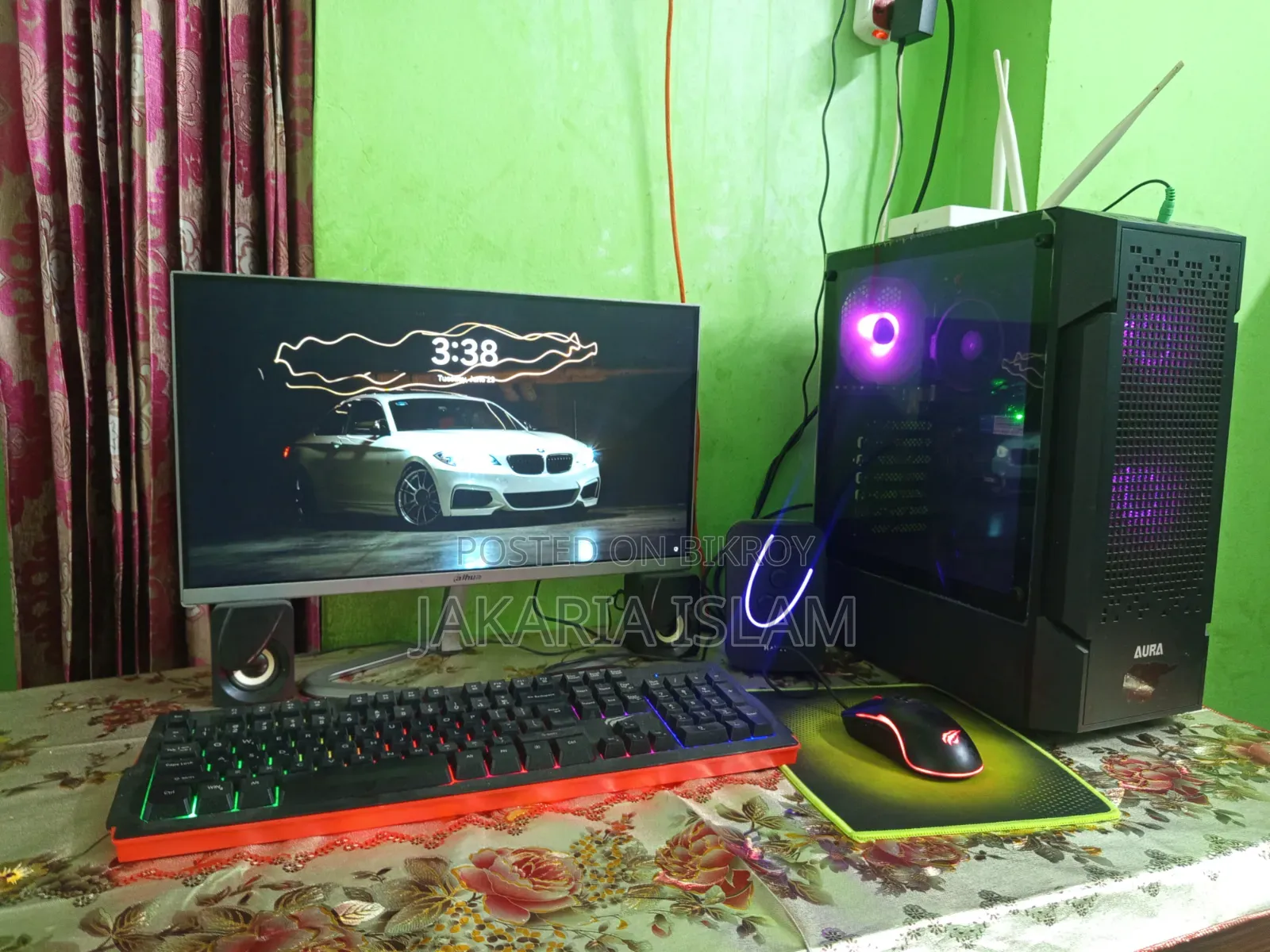 Desktop Computer Gigabyte GA-H110MSTX-HD3-ZK 16GB AMD Ryzen 5 SSD 512GB