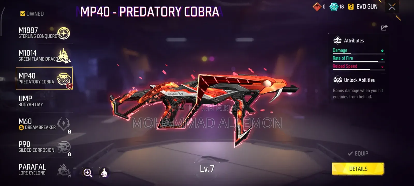 Free Fire Id