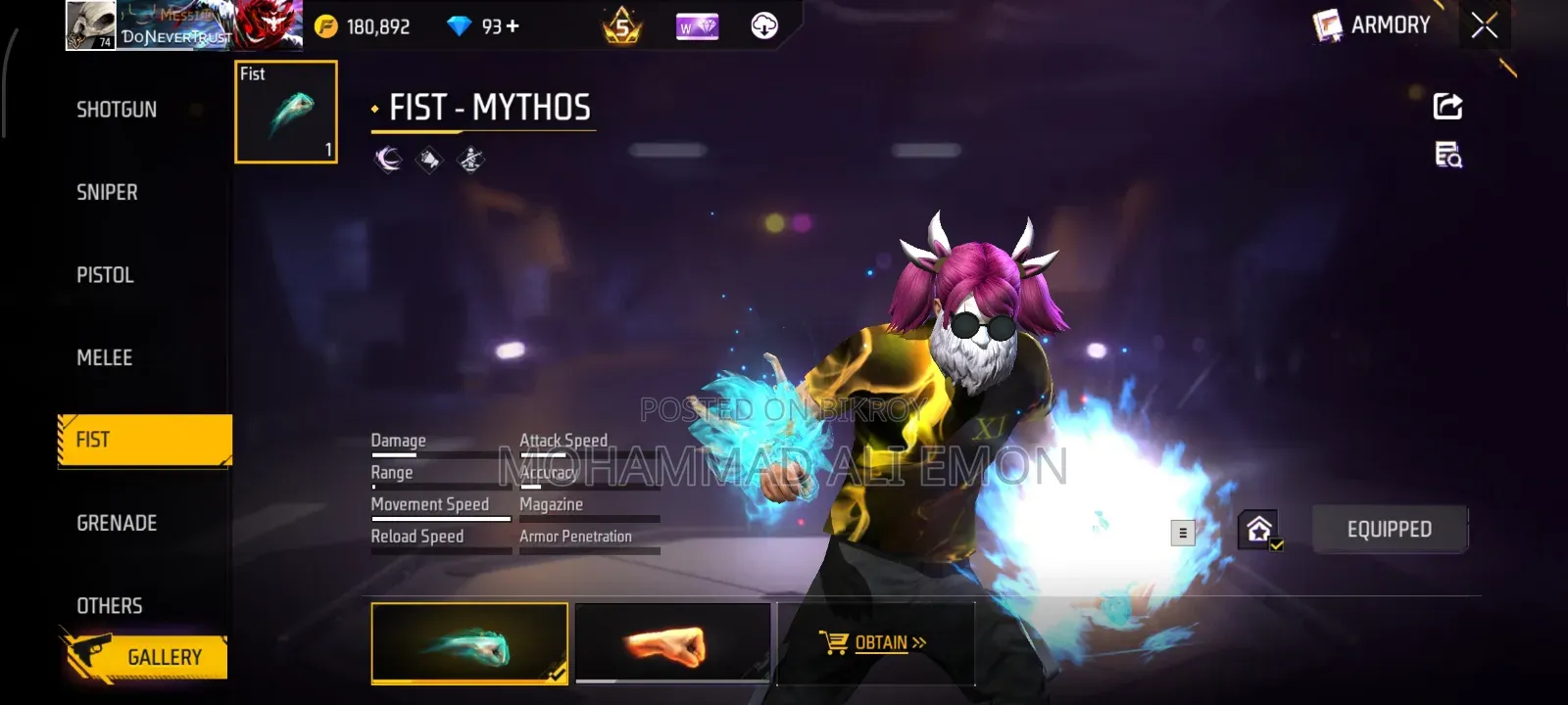 Free Fire Id
