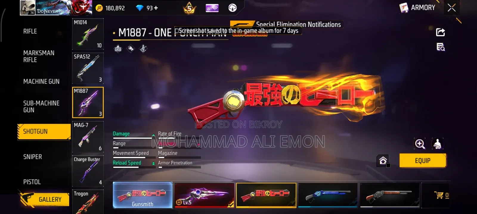 Free Fire Id