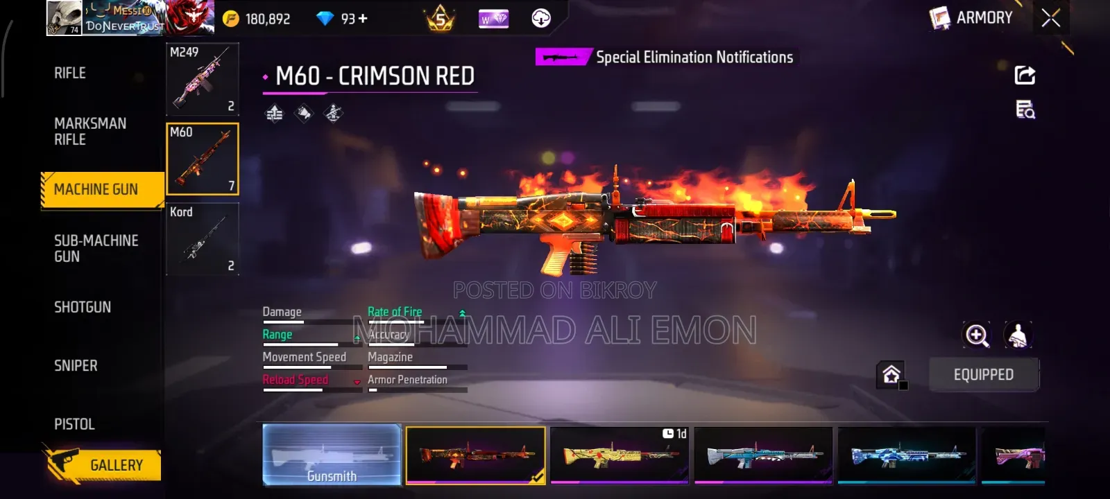 Free Fire Id