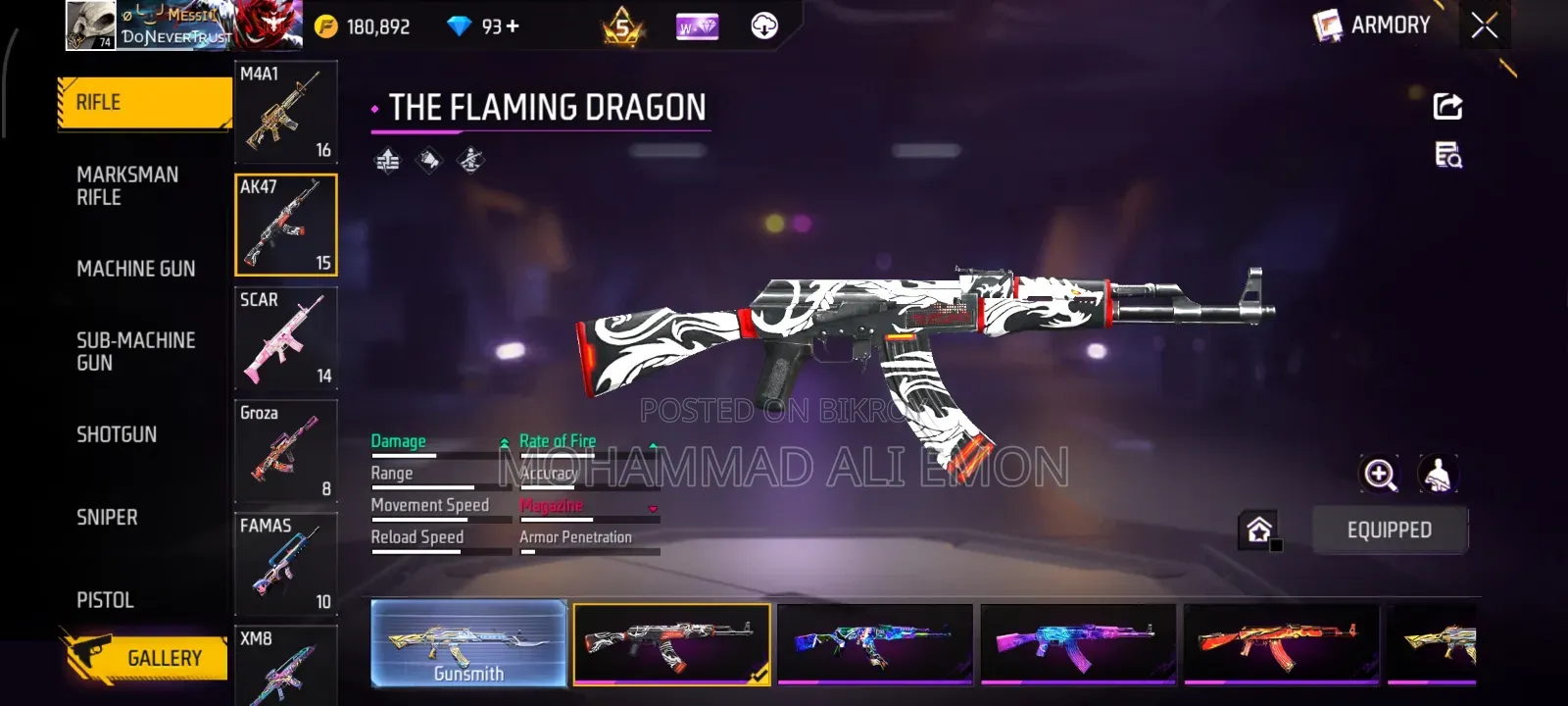 Free Fire Id