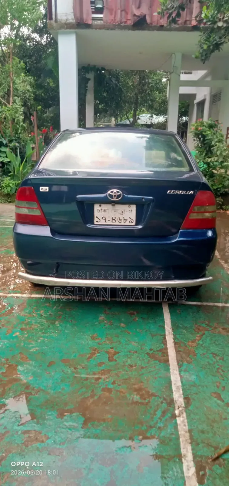 Toyota Corolla 2002 Blue