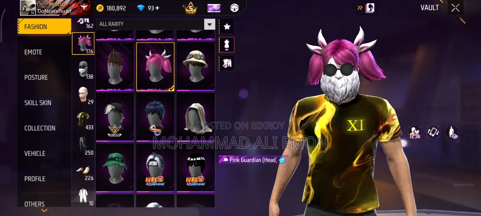 Free Fire Id