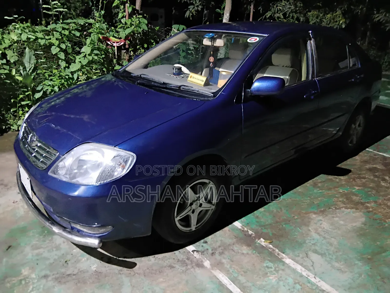 Toyota Corolla 2002 Blue