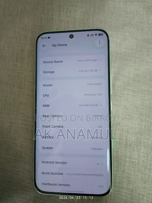 Infinix Note Edge 256 GB