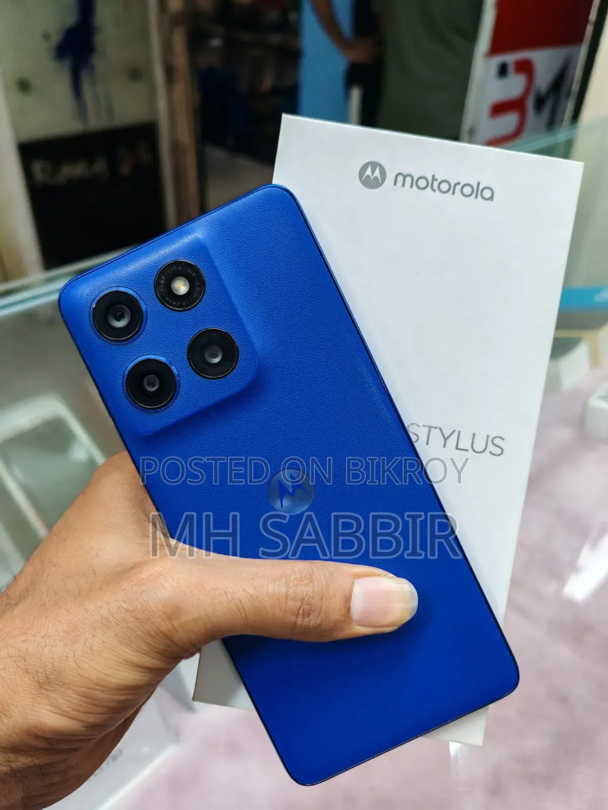 Motorola Edge 60 Stylus 256 GB Blue