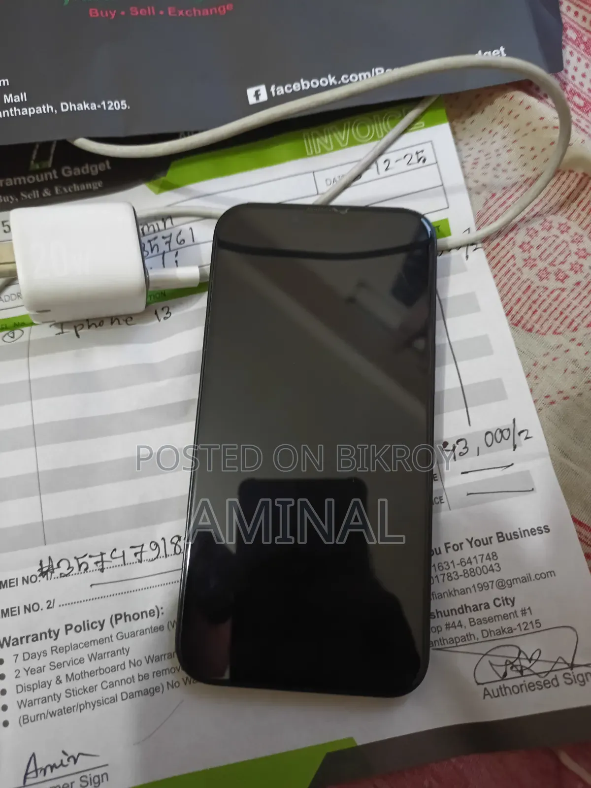 Apple iPhone 13 128 GB Black