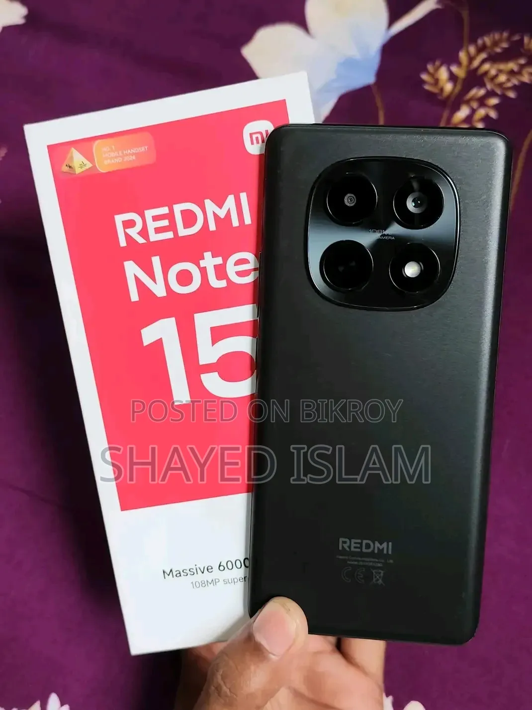 Xiaomi Redmi Note 15 256 GB Black