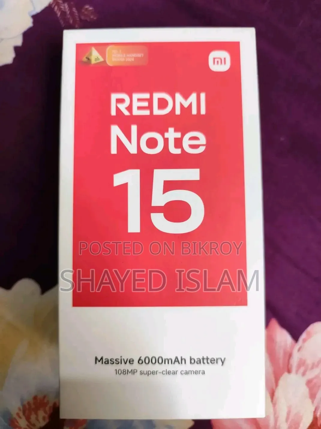 Xiaomi Redmi Note 15 256 GB Black