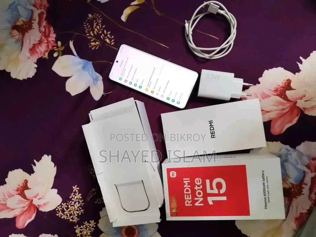 Xiaomi Redmi Note 15 256 GB Black