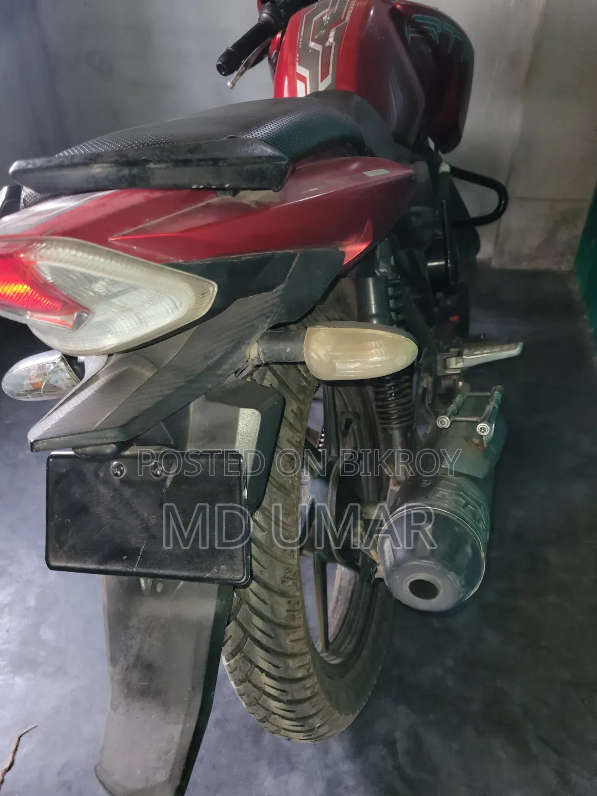 TVS Apache RTR 160 2V 2019 Red