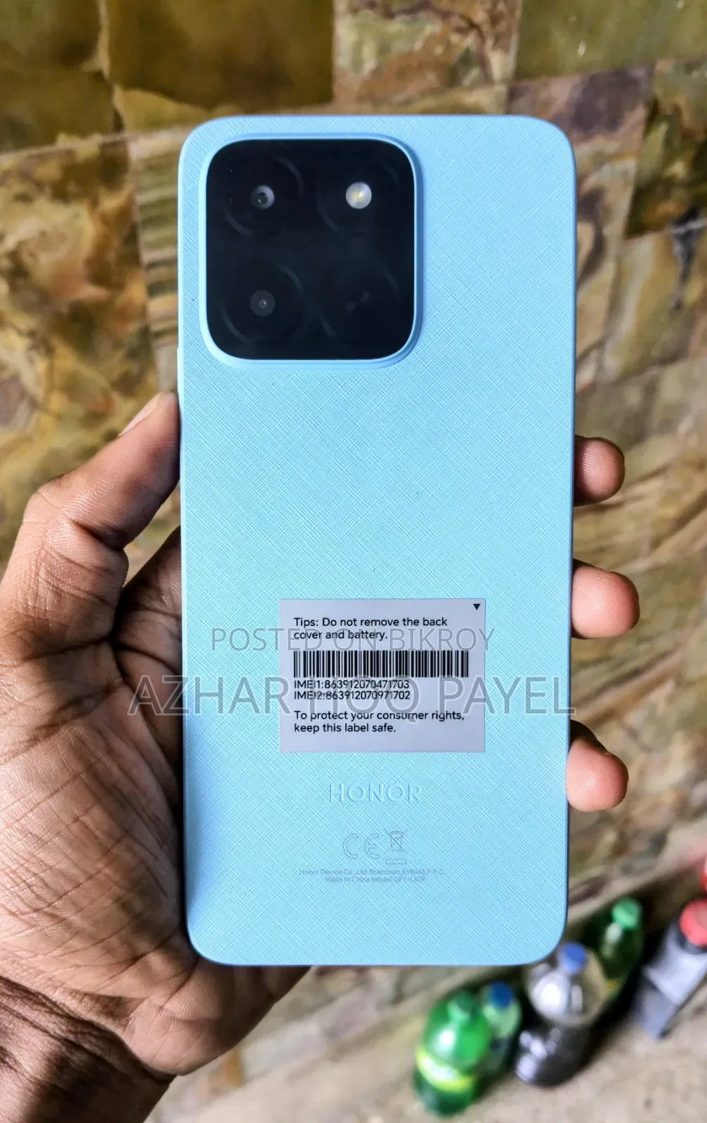 New Honor X5b Plus 128 GB Blue