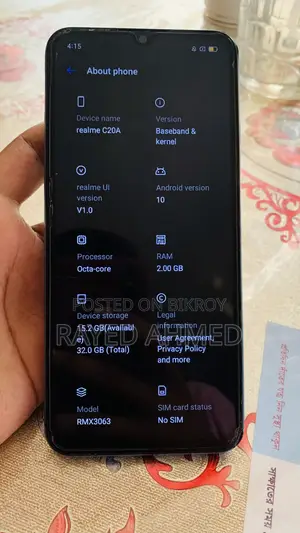 Realme C11 2021 32 GB Blue