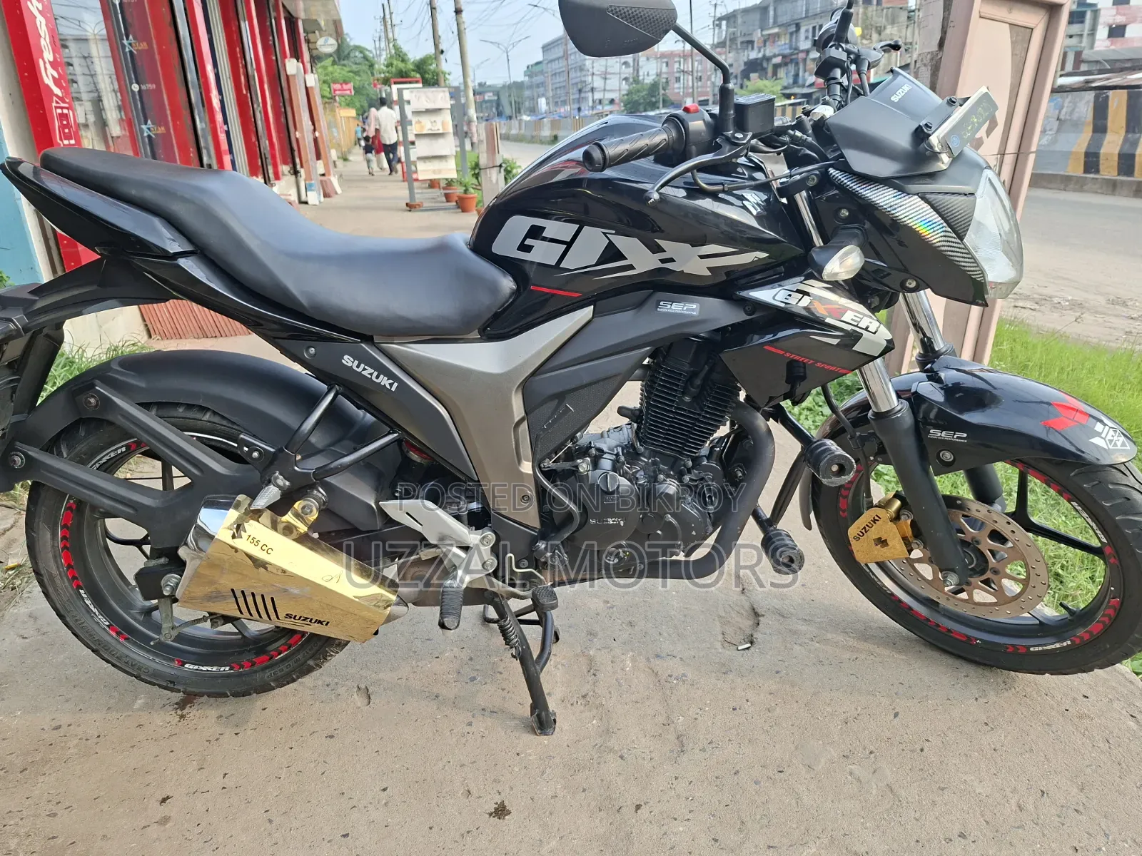 Suzuki Gixxer Monotone 2021 Black